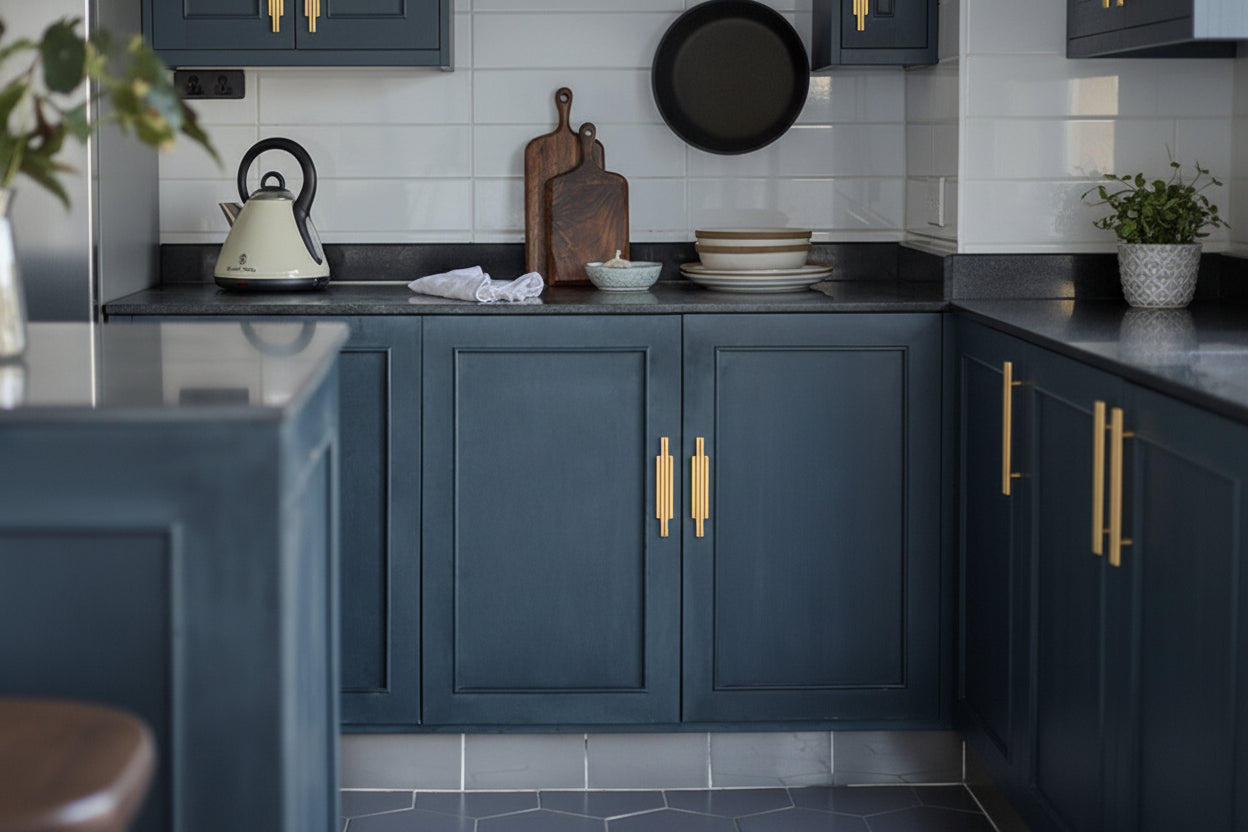 Furniture Wardrobe Drawer Cabinet Brass Handle - HAUSSLYON