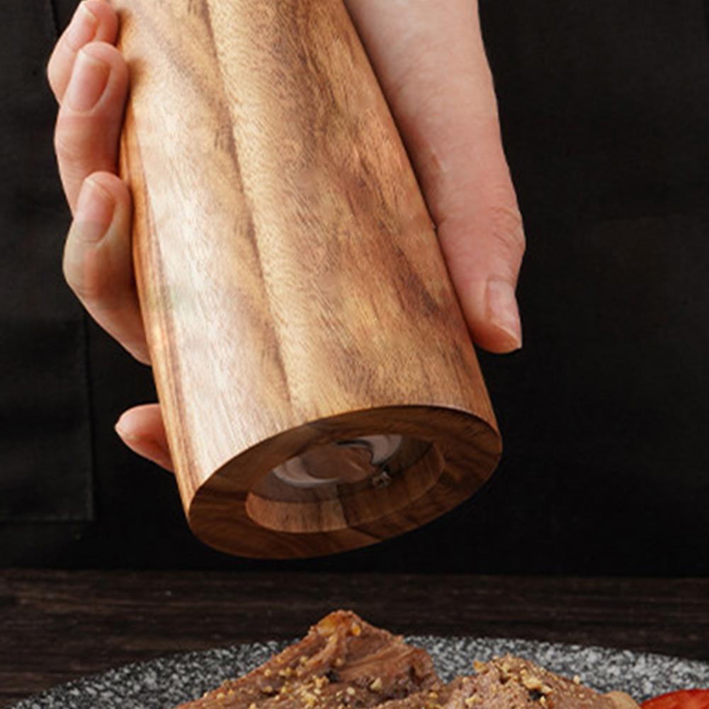 Grinder Round Head Wood Kitchen Tools - HAUSSLYON