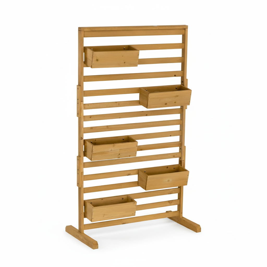 SUPPORT EN BOIS POUR PLANTES - - HAUSSLYON