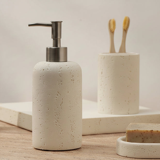 Accessoires de salle de bain VidaXL, valence élégante en métal avec finition chromée pour décoration et rangement.