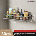 Kitchen Rack Seasoning Multifunctional Wall Mount Storage - HAUSSLYON