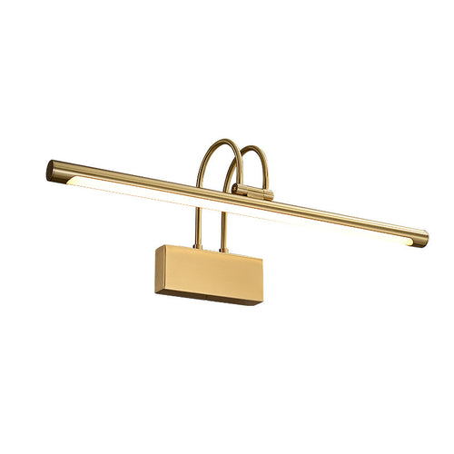 Light Luxury Copper Mirror Front Light Fill Light Living Room - HAUSSLYON