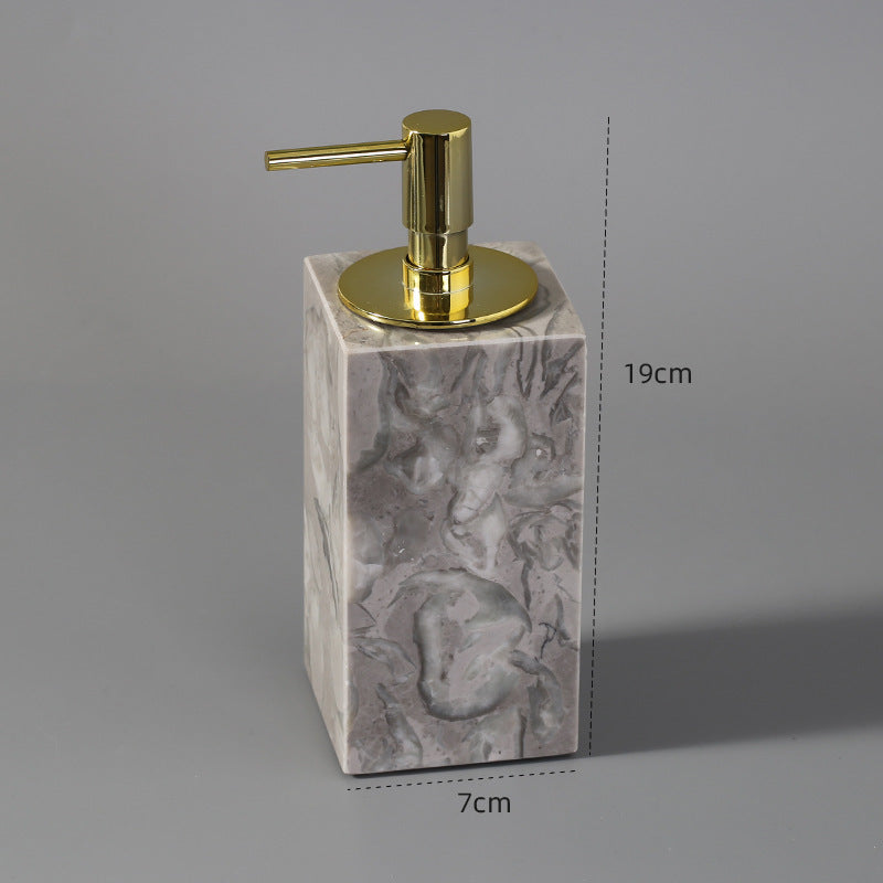 Bathroom Toilet Set  Marble Bathroom Set Hotel Model Room Home Furnishing - HAUSSLYON