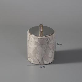 Accessoires de salle de bain Tampa de VidaXL, ensemble de rangement et accessoires modernes pour la salle de bain.
