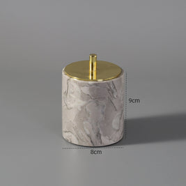 Accessoires de salle de bain Tampa de VidaXL, comprenant porte-savon, porte-serviettes et accessoires en métal.