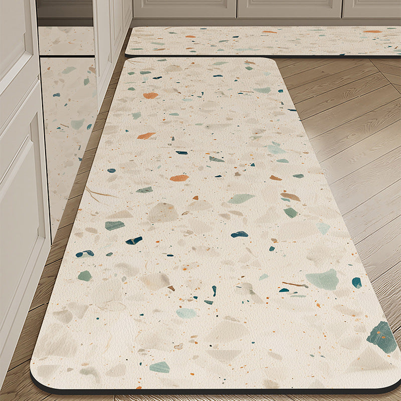 Kitchen Floor Mat Dust Removal Wear-resistant Diatom Ooze Floor Mat Non-slip Mat - HAUSSLYON