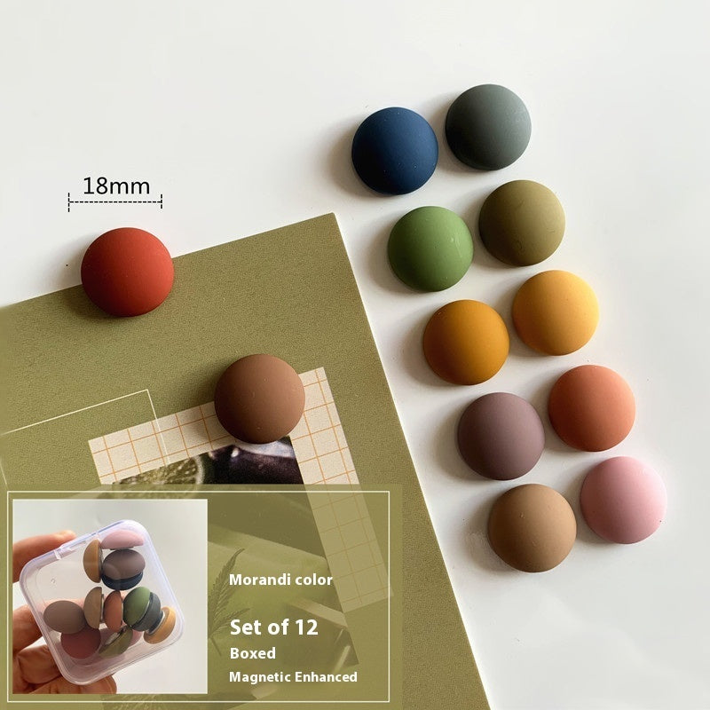 Jeu de 12 aimants en forme de Lima de la marque VidaXL, petits aimants ronds pour diverses utilisations.