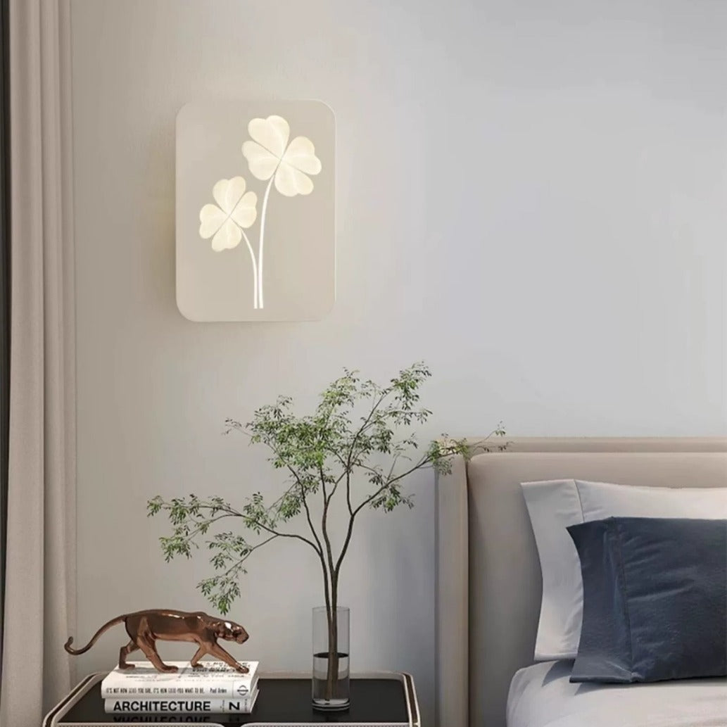 Bedroom Bedside Cream Style Balcony Aisle Wall Lamp - HAUSSLYON