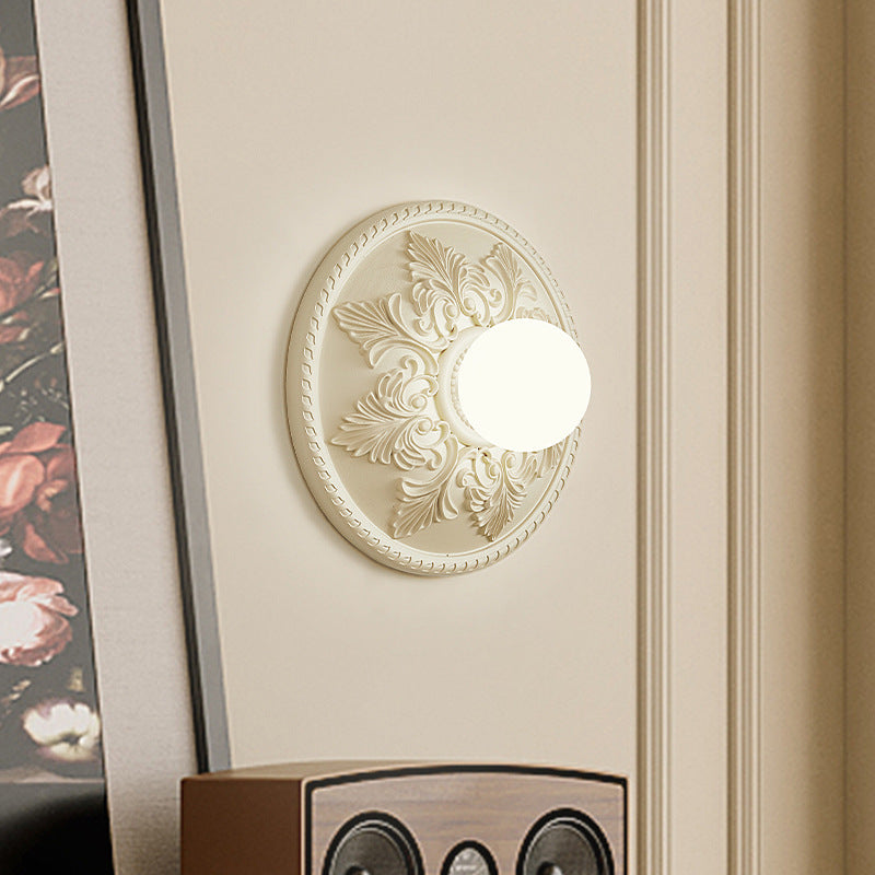 Applique murale Fontainebleau VidaXL, design chaud, diamètre 30 cm, décor moderne pour intérieur, finition élégante
