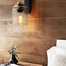 Applique murale Harlem VidaXL avec tête simple dorée, décoration moderne pour intérieur élégant et lumineux.
