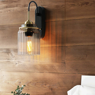 Applique murale Harlem VidaXL avec tête simple dorée, décoration moderne pour intérieur élégant et lumineux.