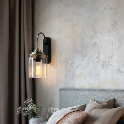 Applique murale Harlem VidaXL avec tête simple dorée, décoration élégante pour intérieur, design moderne et sophistiqué.