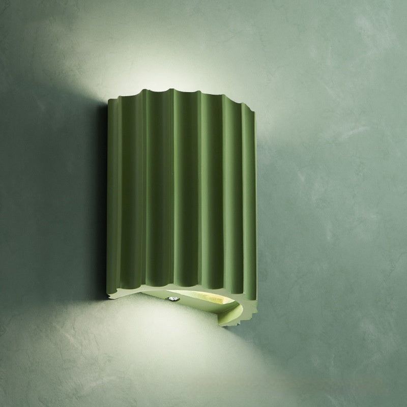 Applique murale VidaXL Macaron blanche et chaude, décoration élégante pour intérieur, design moderne et lumineuse.