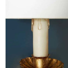 American Retro Wall Lamp Gold Foil Distressed - HAUSSLYON
