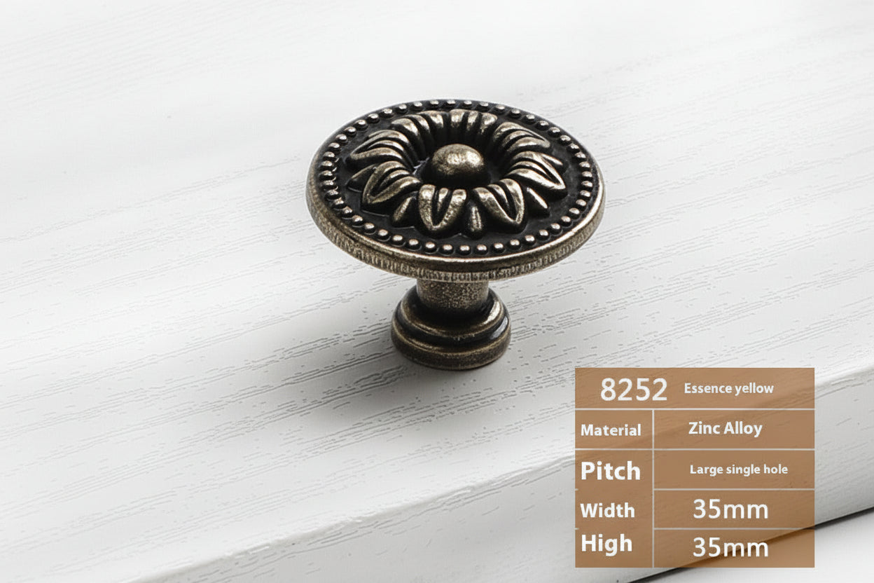 European-style Simple Pastoral Drawer Handle - HAUSSLYON