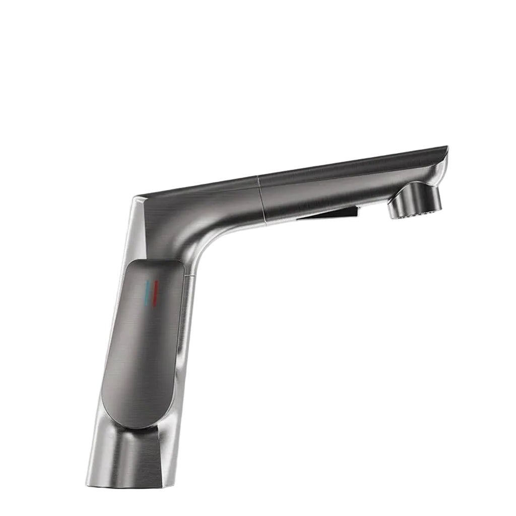 Washbasin Faucet Lifting Pull-out Type - HAUSSLYON