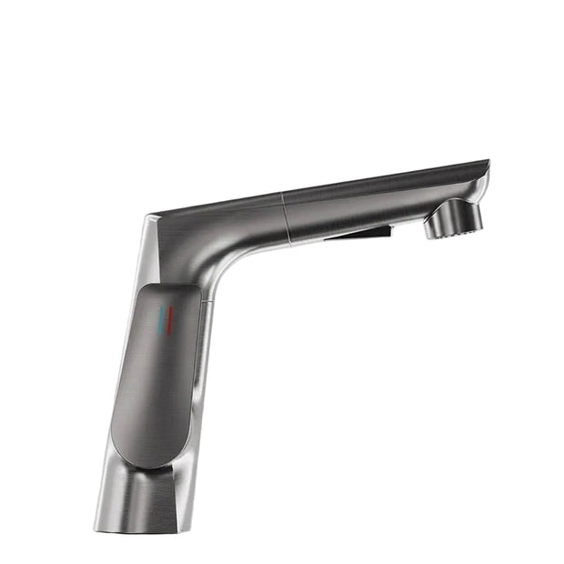 Washbasin Faucet Lifting Pull-out Type - HAUSSLYON