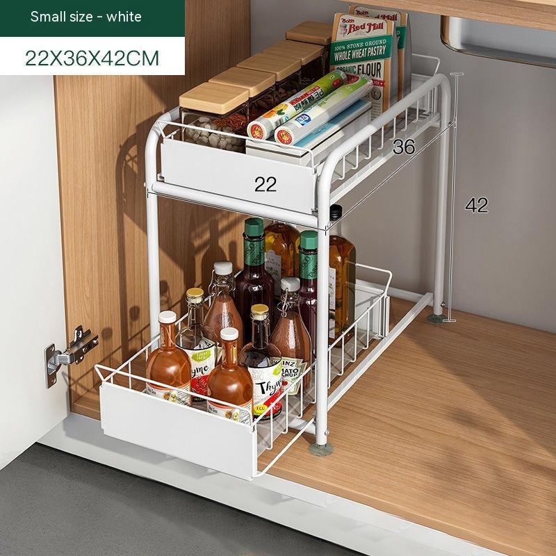 Kitchen Sink Rack Cabinet Layer - HAUSSLYON