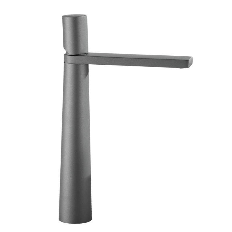 German Craft Basin Faucet Gun Grey Faucet Bathroom - HAUSSLYON