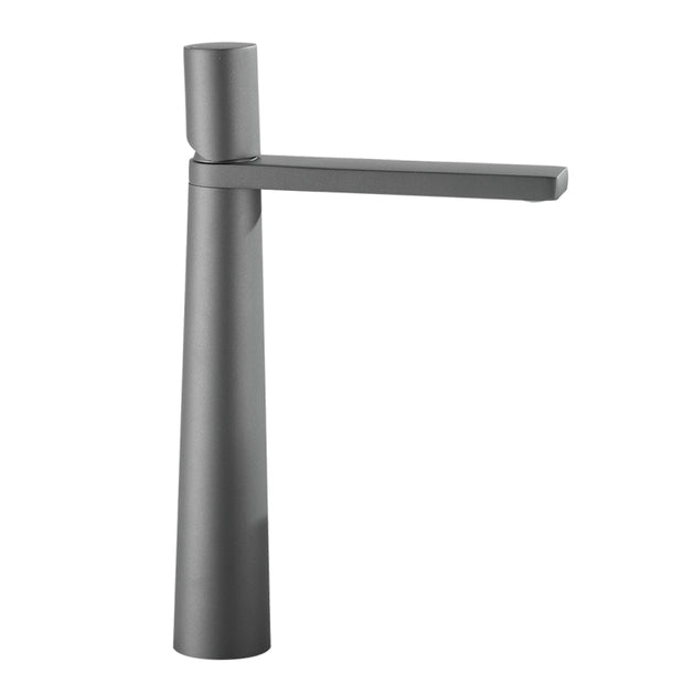 German Craft Basin Faucet Gun Grey Faucet Bathroom - HAUSSLYON