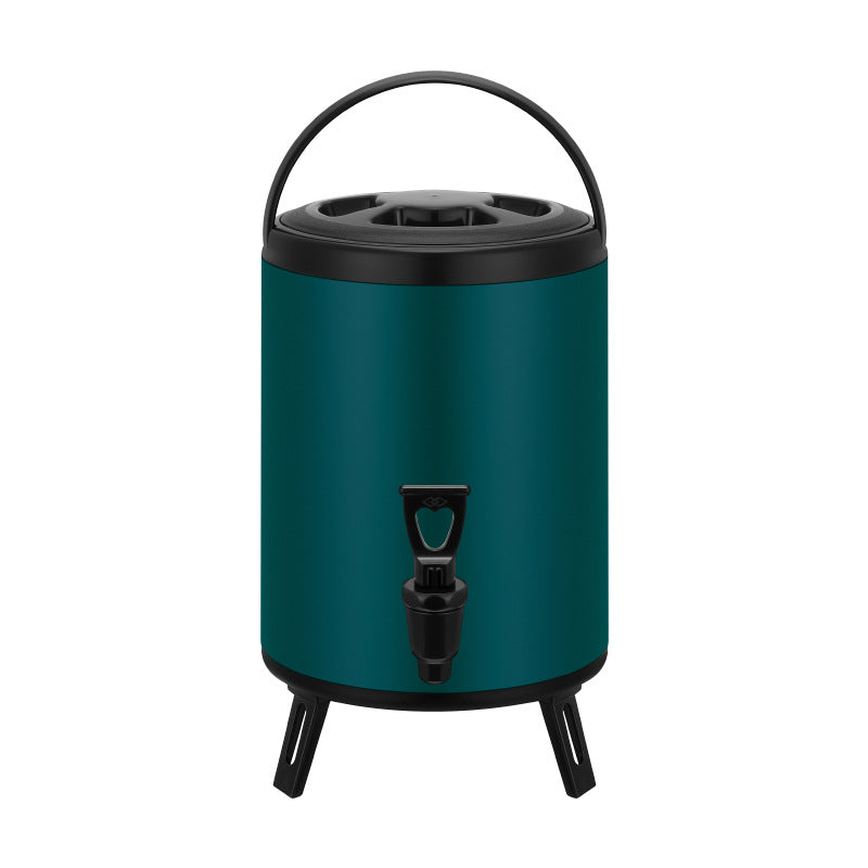 Thermos VidaXL Caderousse de 0,5 litre avec couleur verte, en plastique durable, idéale pour boissons chaudes ou froides.