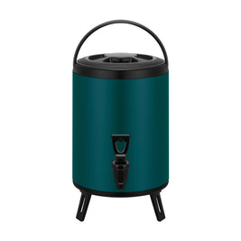 Thermos VidaXL Caderousse de 0,5 litre avec couleur verte, en plastique durable, idéale pour boissons chaudes ou froides.