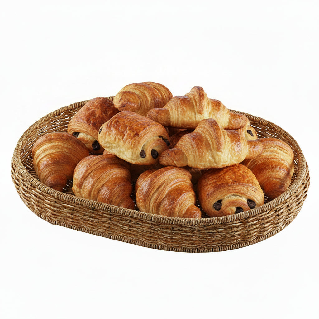 PANIER EN POLYROTIN TRESSÉ - TIBATI