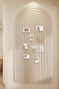 Arched Striped Felt Wall Sticker Felt Board Photo Wall - HAUSSLYON