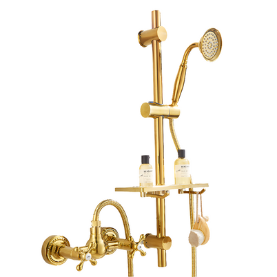 Robinet de baignoire VidaXL Venise en laiton avec finition chromée, design élégant et moderne pour salle de bain.