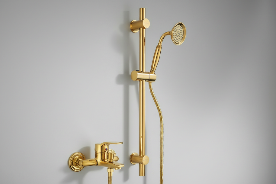 Robinet de baignoire VidaXL Venise en laiton avec finition chromée, design élégant et moderne pour salle de bain.