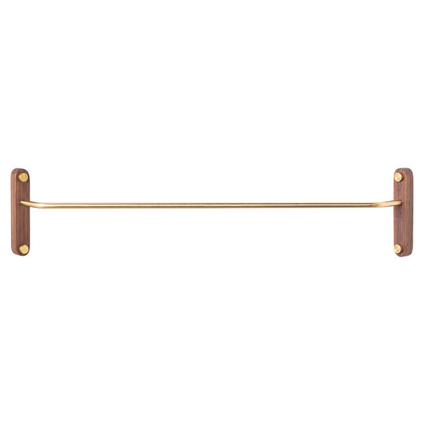 Barre à vêtements Nice en bois, accessoire décoratif de la marque VidaXL, idéale pour suspendre des vêtements ou décorer un espace.
