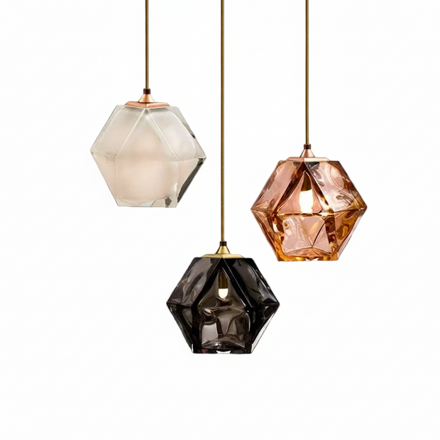 Lustre MiraMarine VidaXL avec abat-jour en verre et structure en métal blanc, suspendu pour salle à manger élégante.