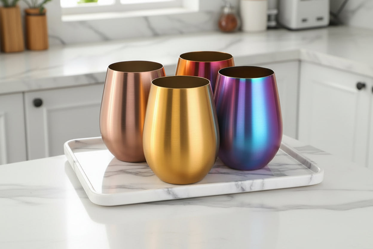 STAINLESS STEEL GLASS - HANAM