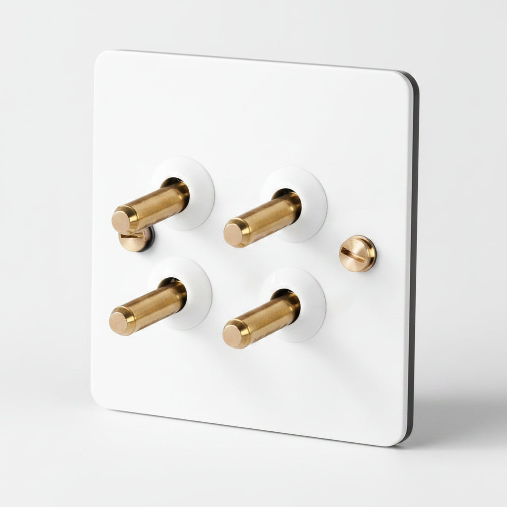 Toggle Panel Retro Home White - HAUSSLYON