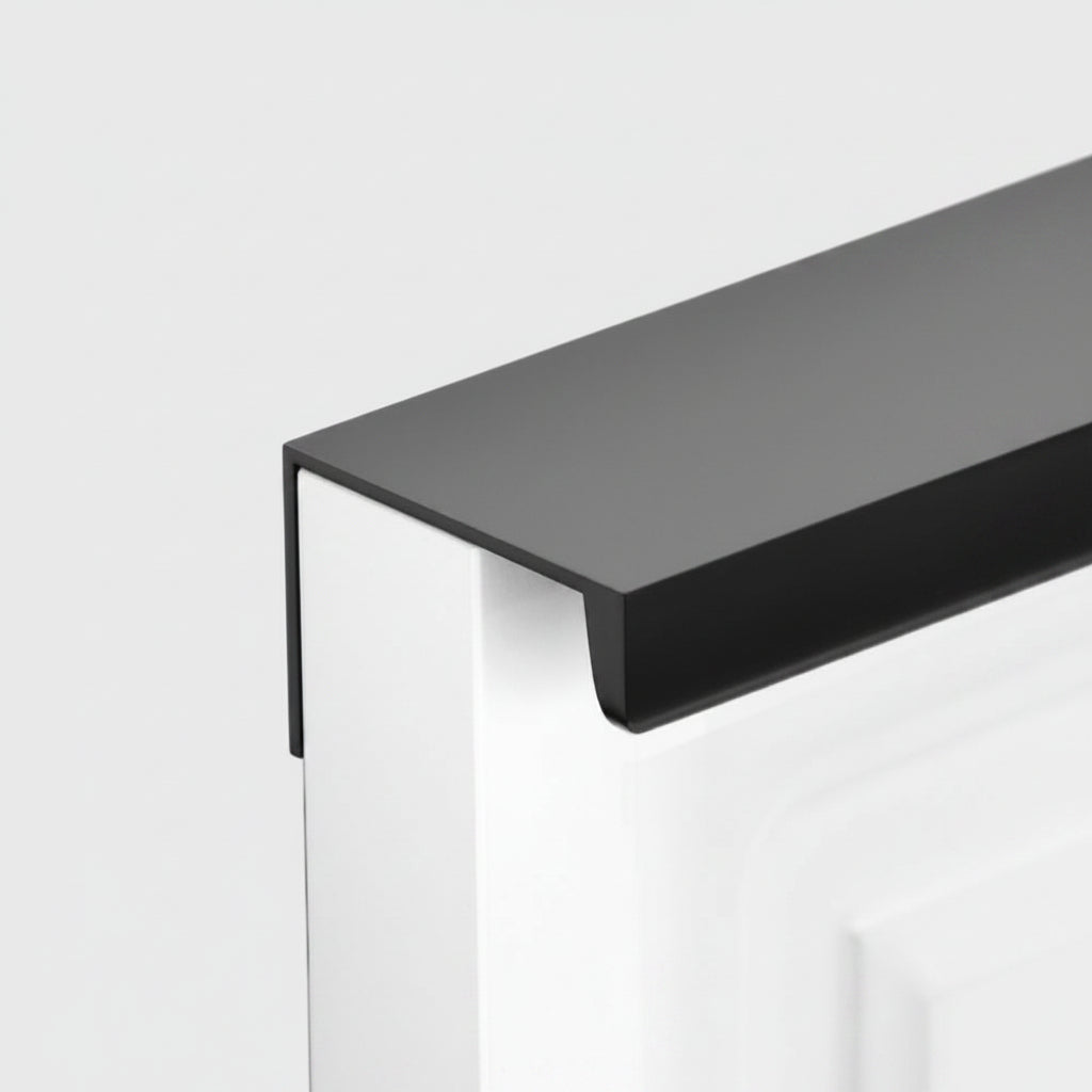 Poignées d'armoire VidaXL Kumasi en bois, design épuré et moderne pour meubles de cuisine ou de salle de bain.