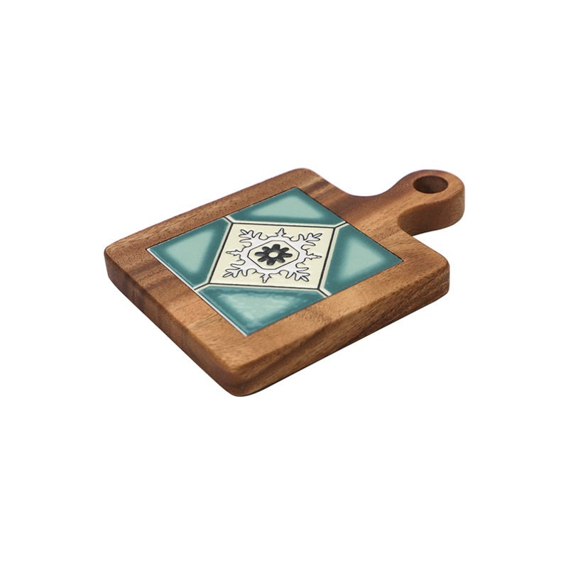 Irregular Solid Wood Table Insulation Table Mat - HAUSSLYON