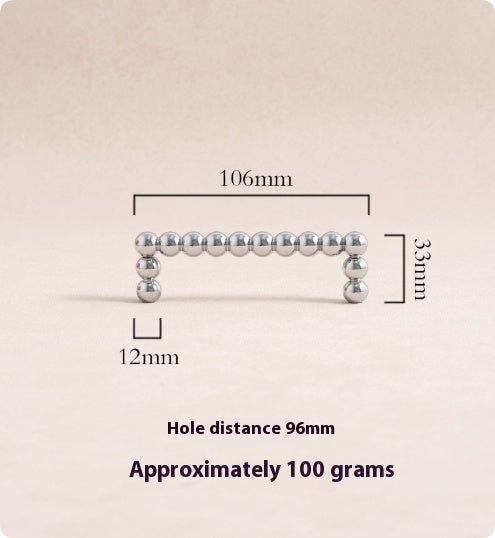 Retro Bronze Pearl Brass Handle Creative Light Luxury - HAUSSLYON