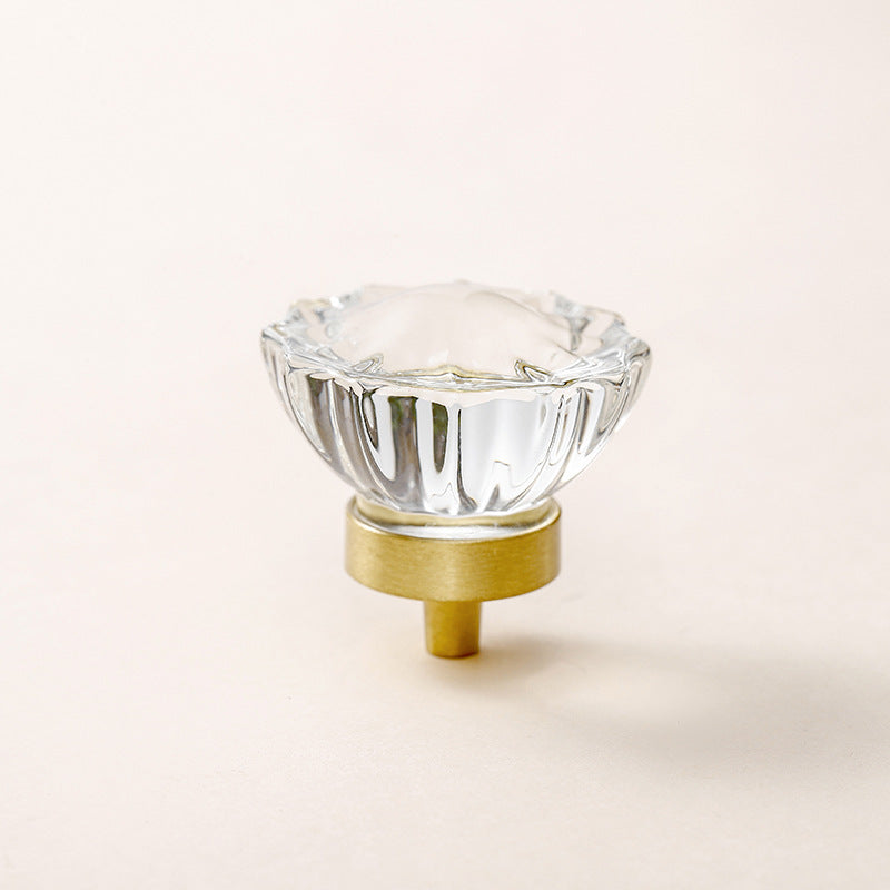 Boutons en diamant transparent VidaXL, design élégant, grand et brillant, parfait pour vêtements ou accessoires.