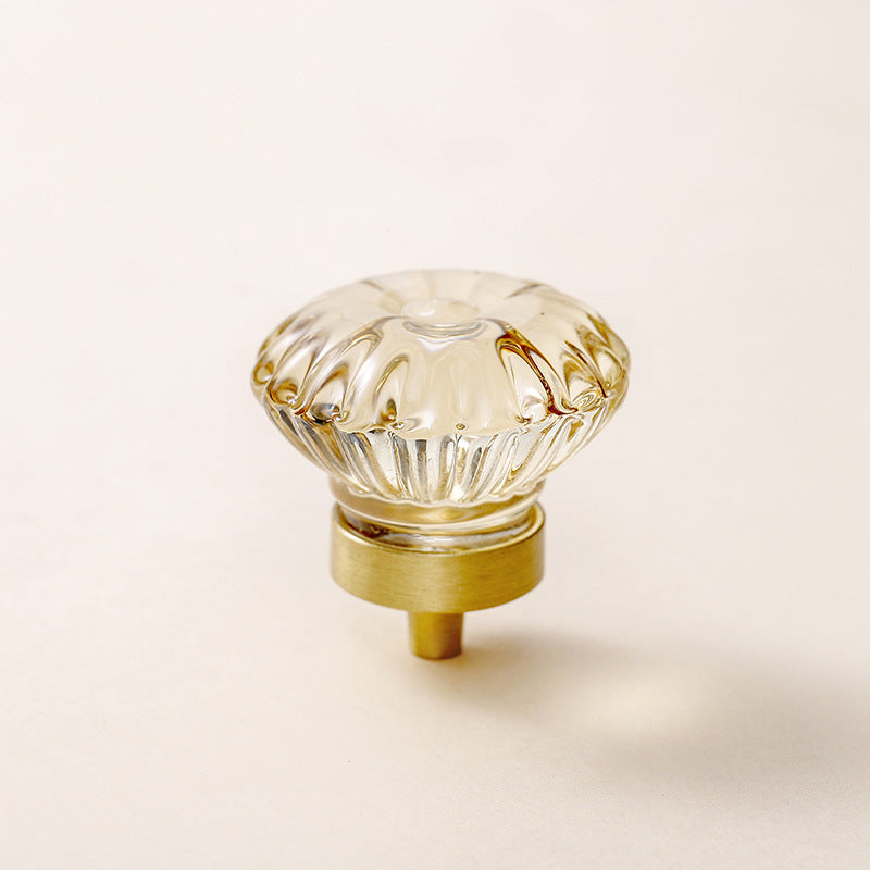 Boutons en diamant transparent VidaXL, design élégant avec grand diamant, pour meubles ou vêtements.