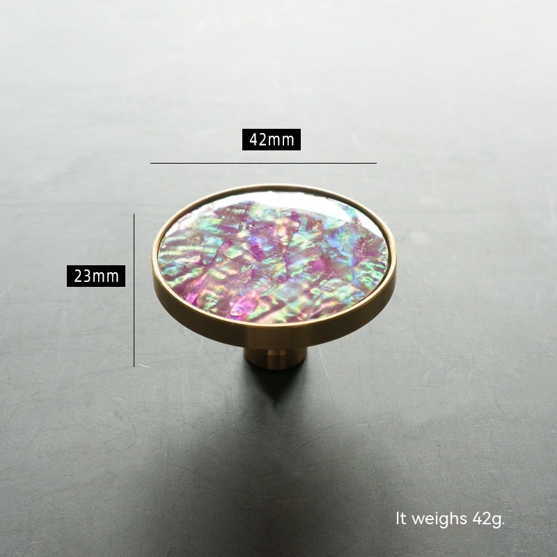 Boutons VidaXL Gaspe 0 en coquillage coloré, petits, pour décoration ou couture, visibles en gros plan.
