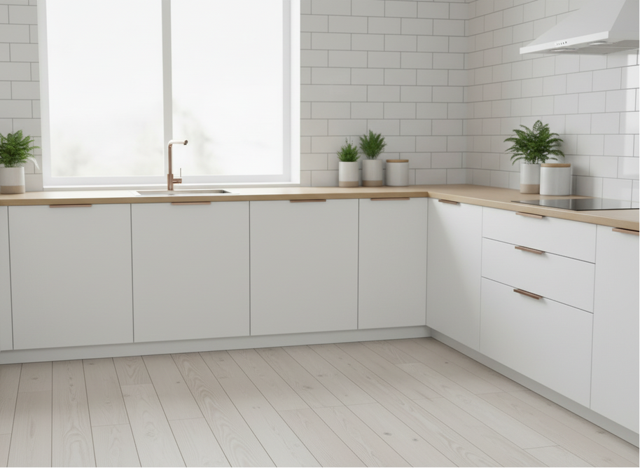 Poignées d'armoire VidaXL Kumasi en métal noir, avec design élégant pour meubles de rangement modernes.