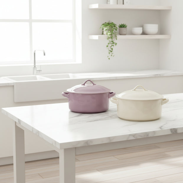 Bol de service en porcelaine Northfolk de Renfan, élégant avec finition lisse, idéal pour présenter des plats ou desserts.