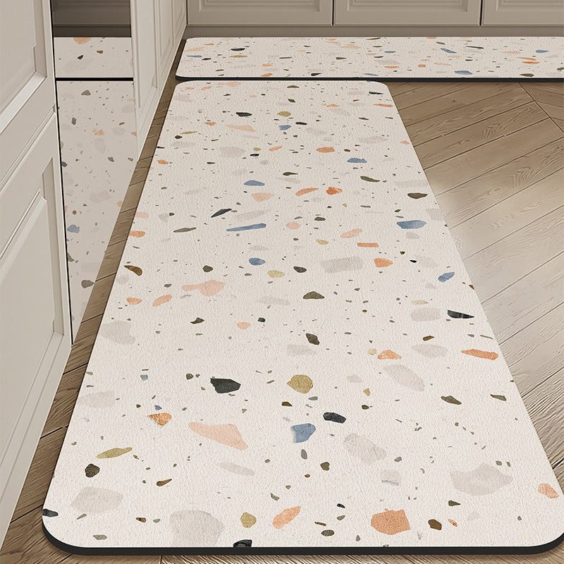 Kitchen Floor Mat Dust Removal Wear-resistant Diatom Ooze Floor Mat Non-slip Mat - HAUSSLYON