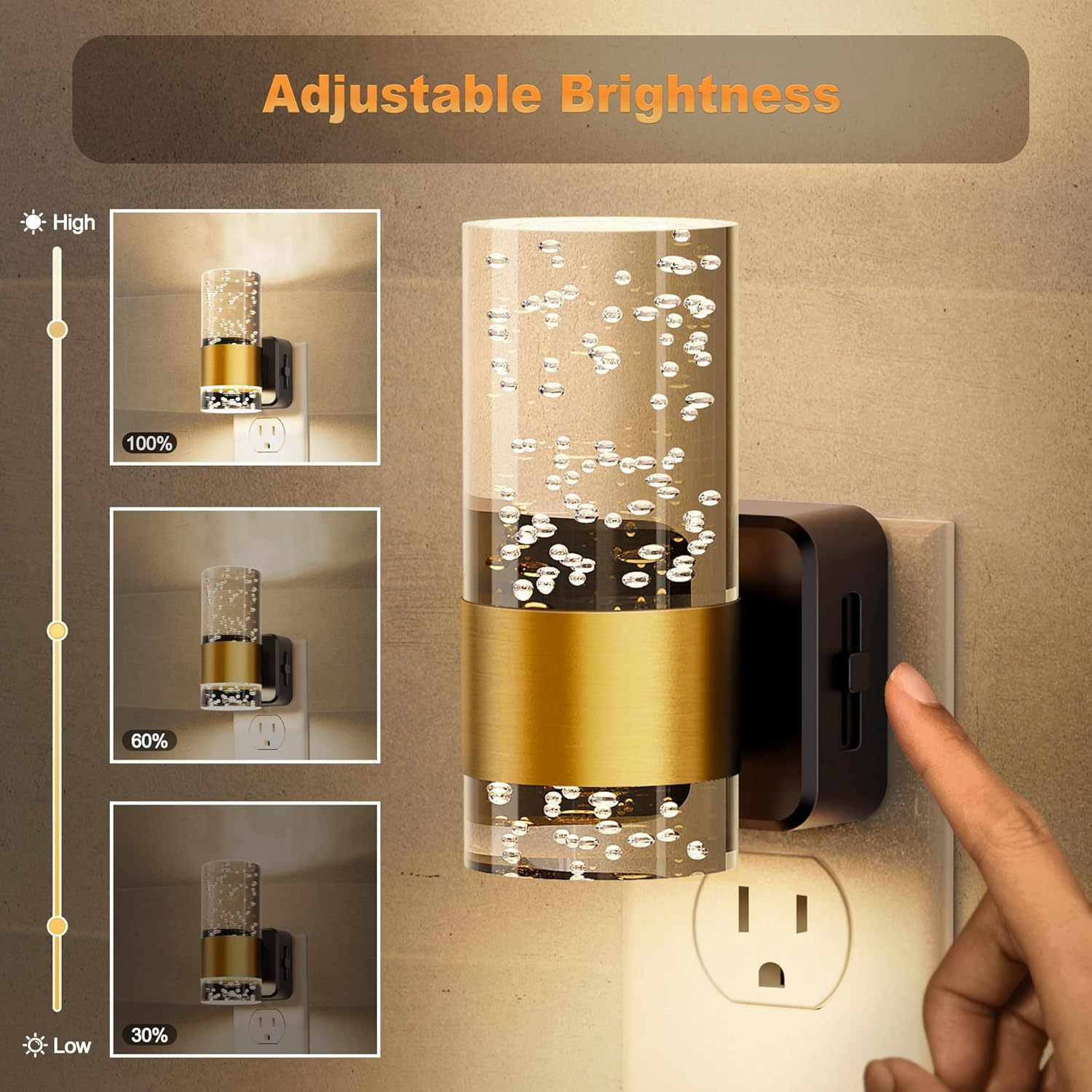 LED Wall-mounted Light Control Sensor Lamp - HAUSSLYON
