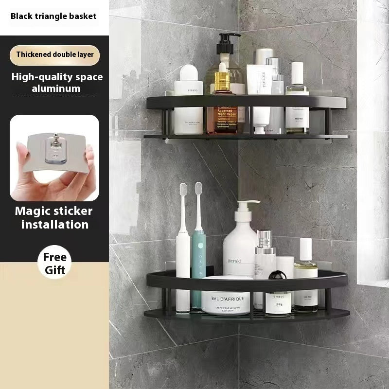 Toilet Bath Storage Rack Punch-free - HAUSSLYON