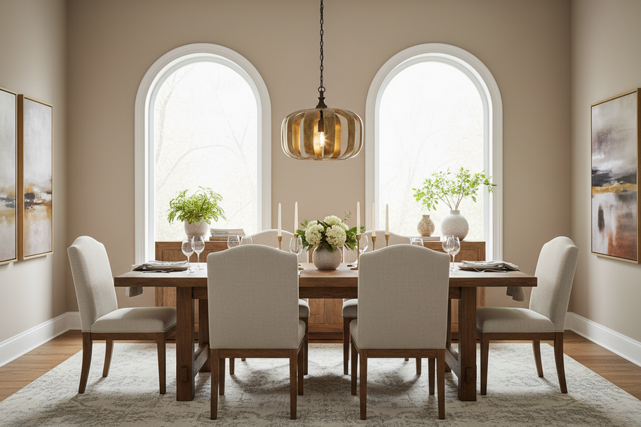 Lustre VidaXL LOUXOR avec design moderne, suspension en verre et métal, éclairage élégant pour salon ou salle à manger.