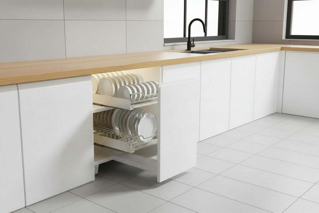 RANGEMENT POUR VAISSELLE COULISSANT - WINDSOR - HAUSSLYON