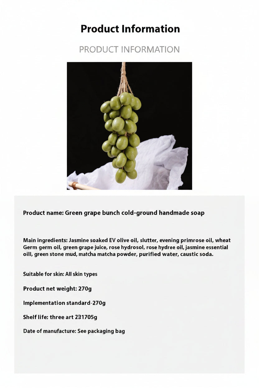 SAVON EN FORME DE GRAPE DE RAISINS - MARTOS