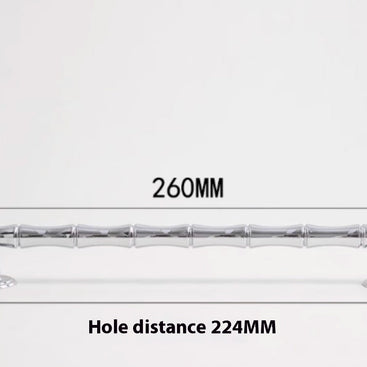 Poignées et boutons Kyotoji en chrome de VidaXL, finition brillante avec design moderne pour meubles.
