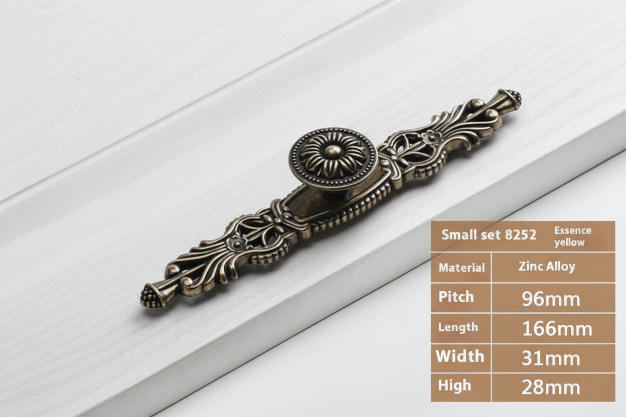 European-style Simple Pastoral Drawer Handle - HAUSSLYON